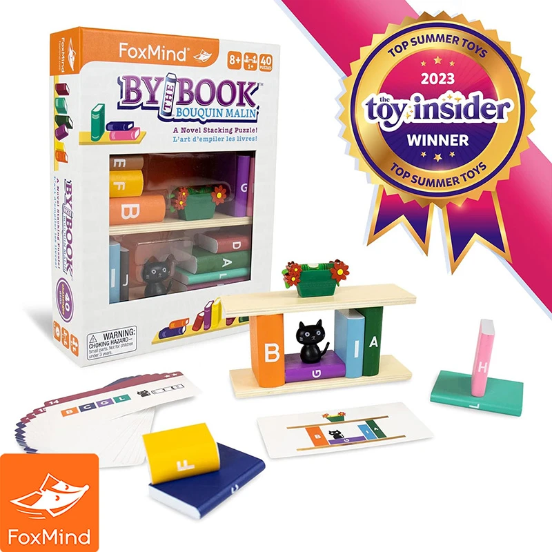 Foxmind 猫馆长的谜题 儿童益智积木平衡力空间思维提升6+