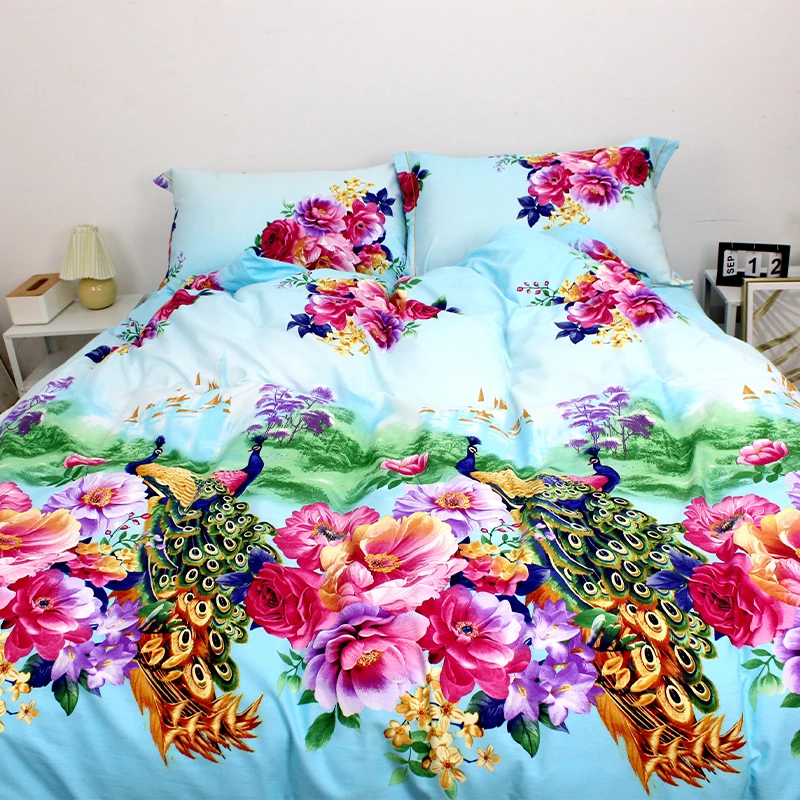 新款全棉床单被套床单学生宿舍三件套简约亲肤床品四季四件套纯棉