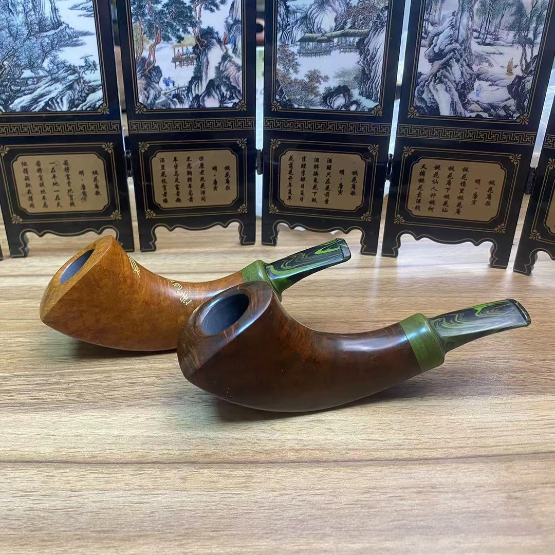 39纯手工石楠木烟斗