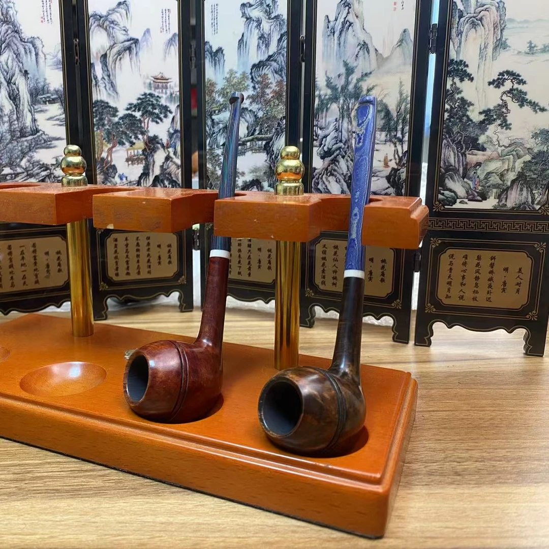 32纯手工石楠木烟斗