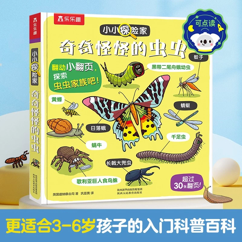 128.【微瑕】小小探险家-奇奇怪怪的虫虫