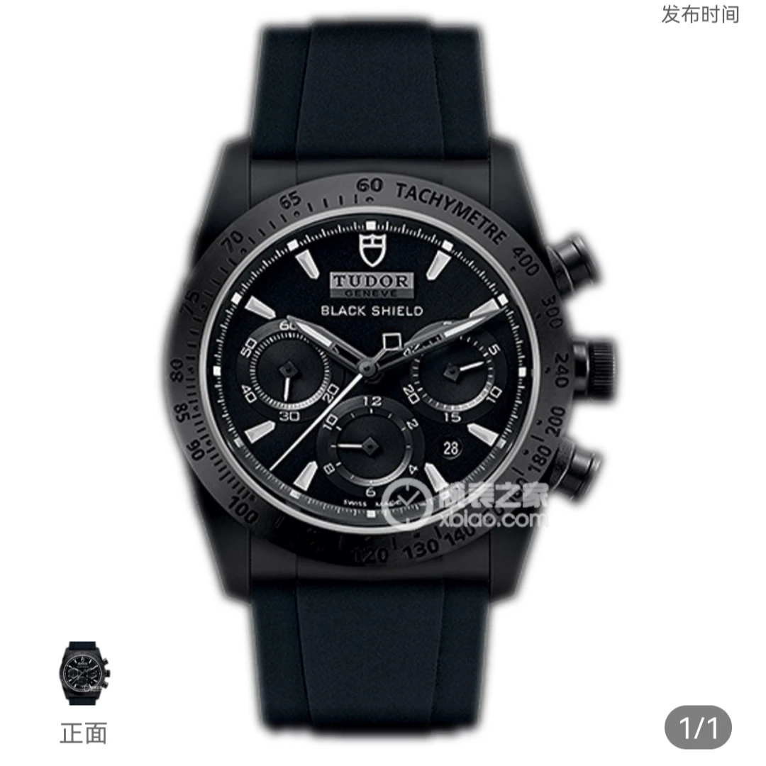 99新 TUDOR/帝舵 FFASTRIDERBLACKSHIELD/42mm/男表/42000CN/机械