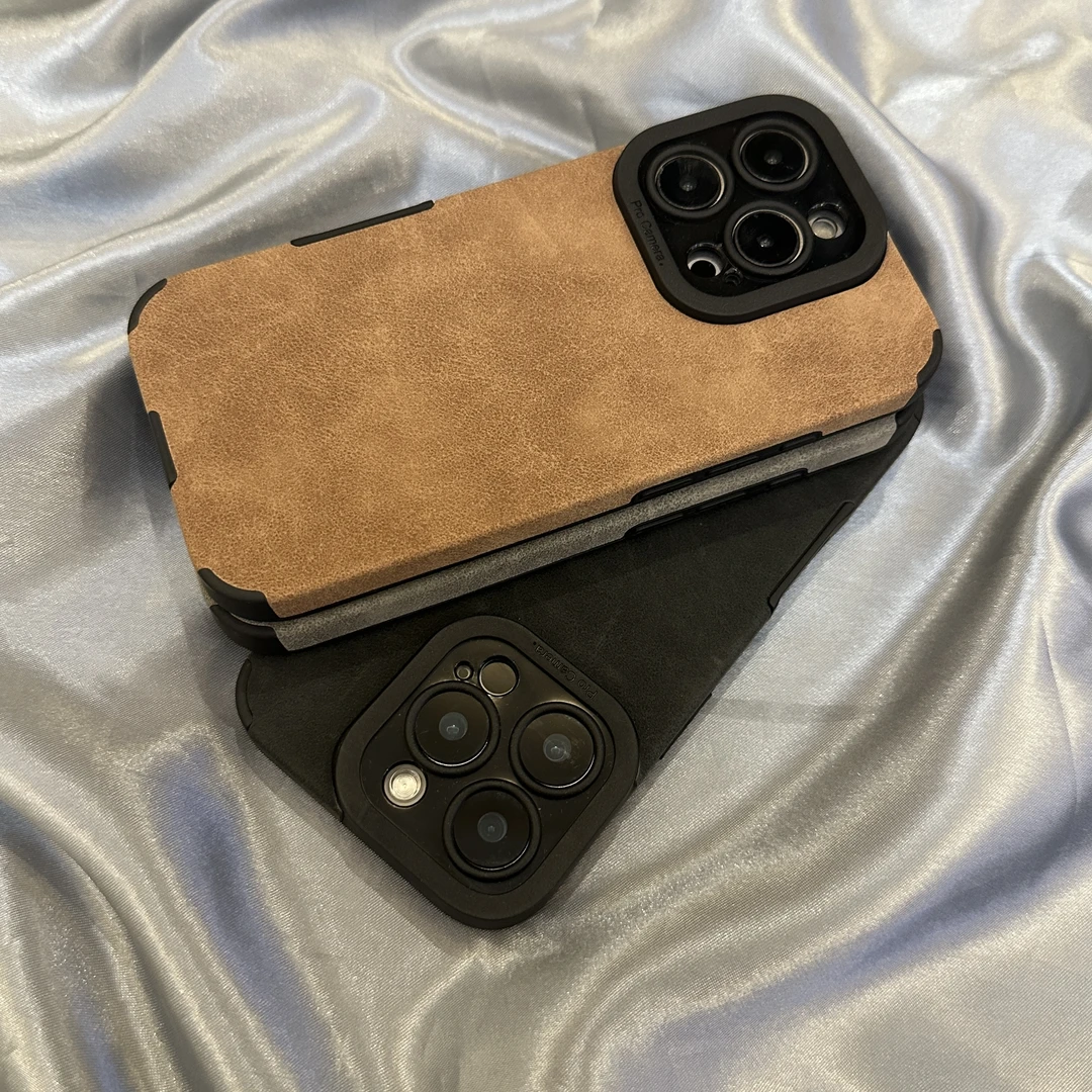 秋冬新品翻毛皮适用iPhone16/15pro全包软12手机壳14苹果13防摔11