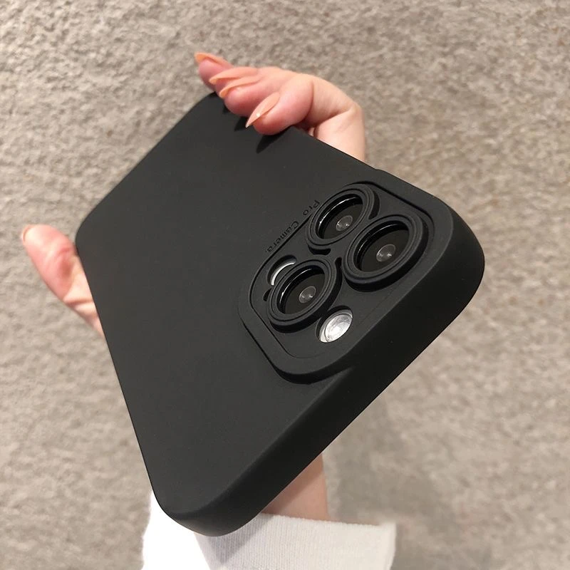 苹果13手机壳全包iPhone15新款14promax高级感12简约防摔肤感液态