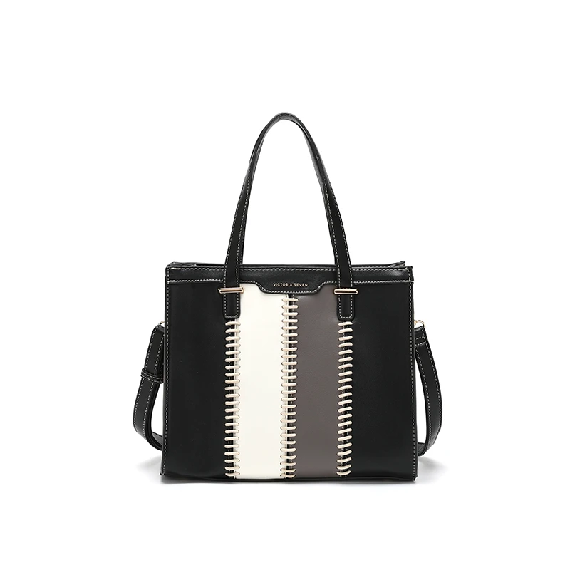 【妮可专属】上新时尚小众拼色手提斜挎包K-3184拼色