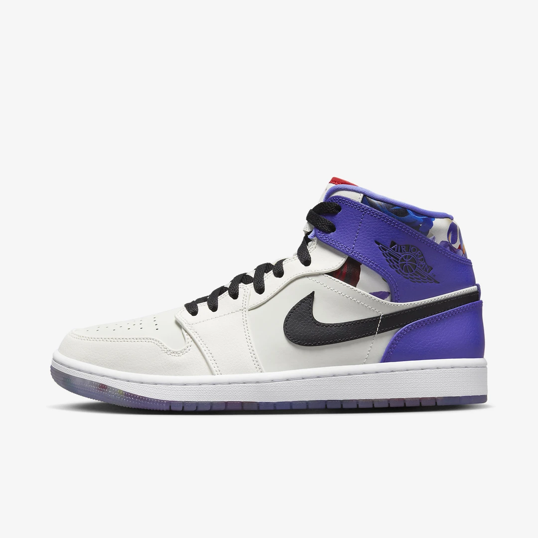 Air Jordan 1 AJ1 中帮 休闲篮球鞋 情人节 七夕 男款 FD4330-101