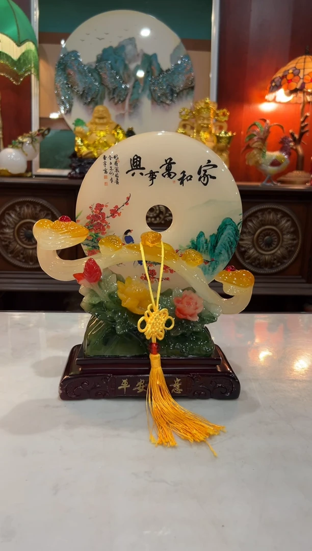 【闪购商品】合成树脂XA248家居摆件如图