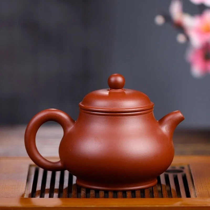 【启强同款】林世科老师小梨形壶原矿泥料小容量紫砂壶小品茶壶