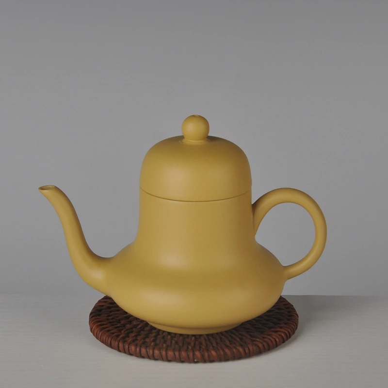 紫砂壶黄段泥紫砂茶壶思亭壶正宗段泥高档自用泡茶壶150CC
