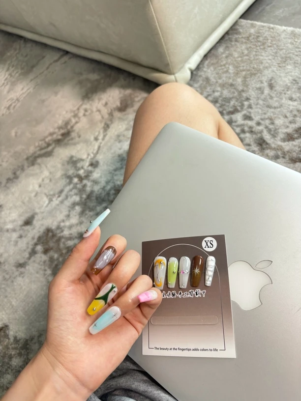 纯手工穿戴甲 默认微瑕 no退no换 下单备注编码！！！