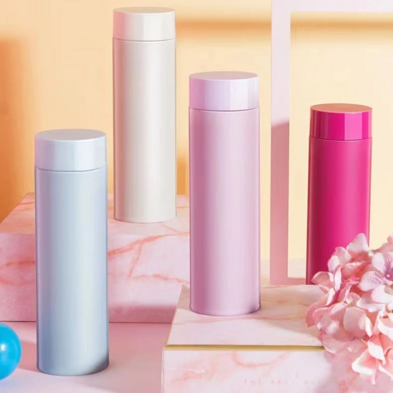 24小时保温316镜面不锈钢保温杯韩系耐高温家用轻奢保温刻字水杯