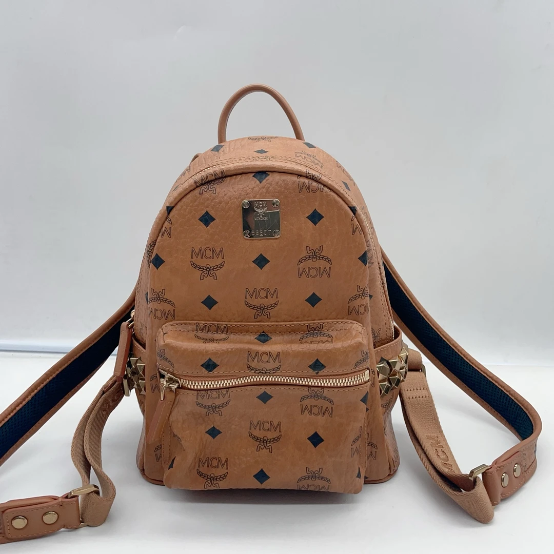 95新 MCM MCM小号双肩包  /910 9711