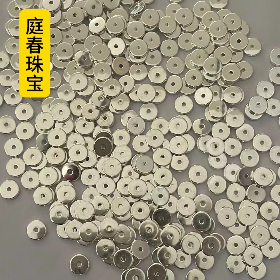 足银银制品 足银999隔片文玩配饰