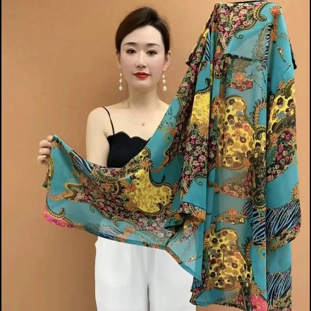 夏季新款简约时尚妈妈装七分袖大码衬衫