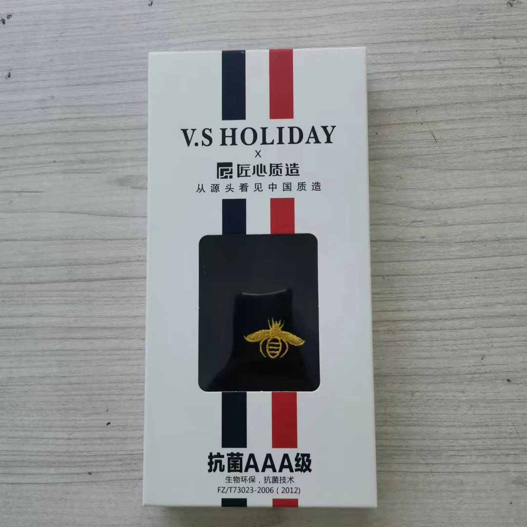 1米包邮小蜜蜂刺绣男士中筒棉祙子休闲祙