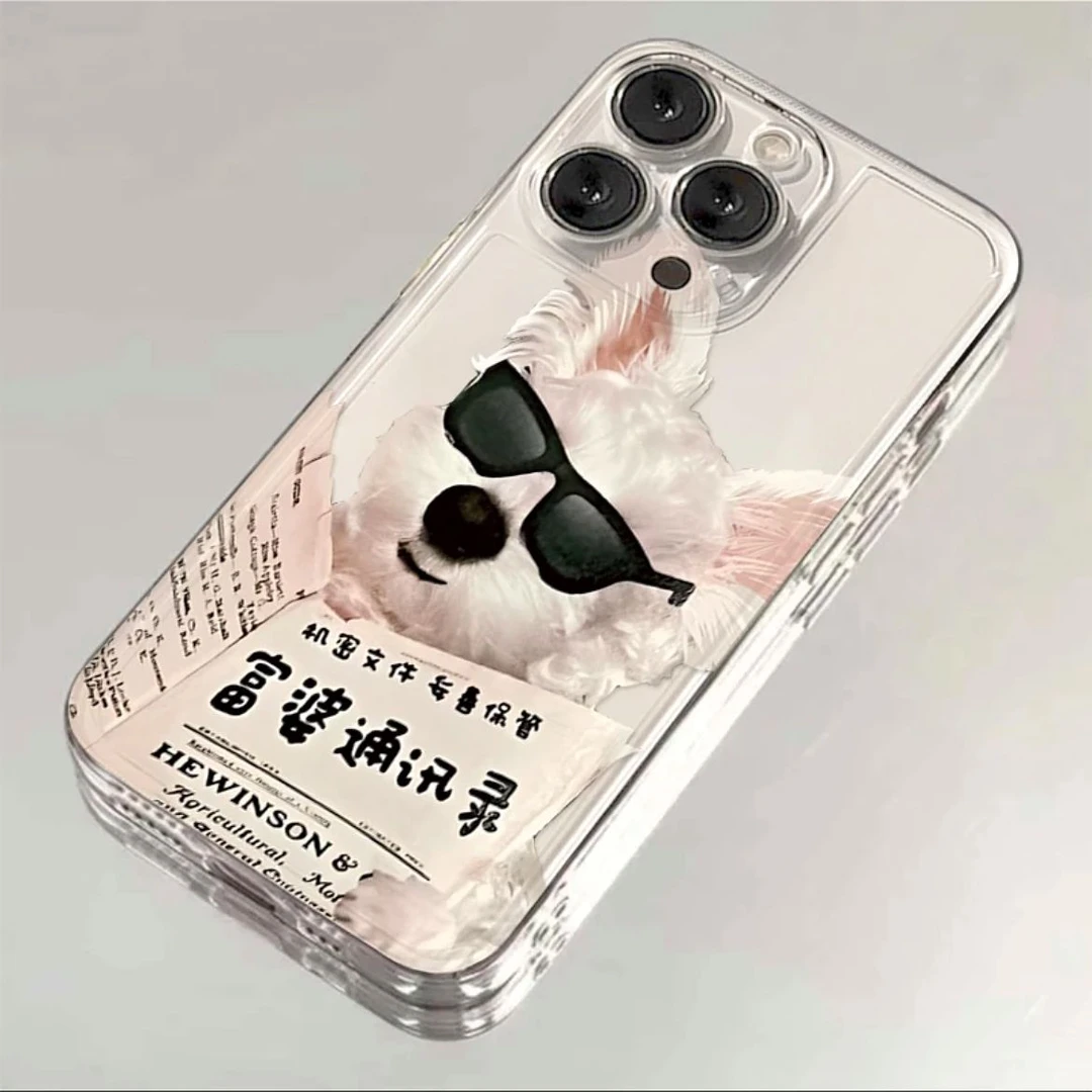 富婆通讯录iPhone15苹果13promax手机壳11/14创意12p卡通XS全包XR