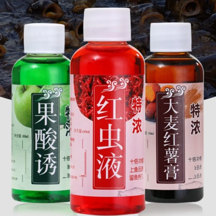 秋冬野钓黑坑大麦红薯膏高浓度果酸红虫浓缩添加剂溪流春夏季钓鱼