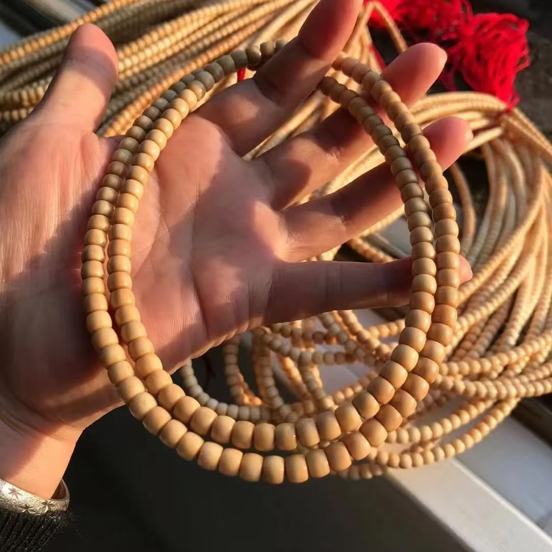 非金属木质手链 龙脊普提猴头奶酪光珠紫鼠机刷凤眼菩提项链手串