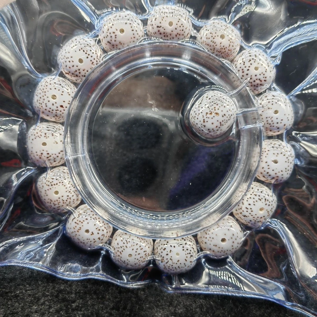 海南星月菩提13老型桶珠正月高抛单圈手串男款佛珠念珠文玩