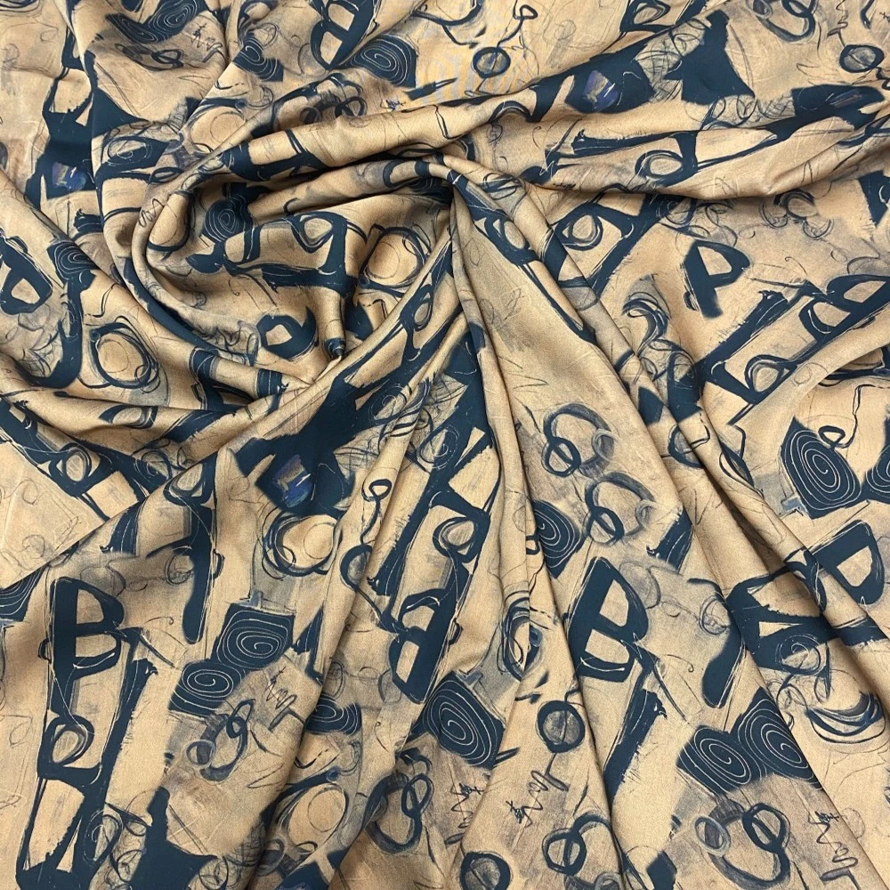 染底男女同款字母.连衣裙旗袍面料舒适透气（两米包邮）