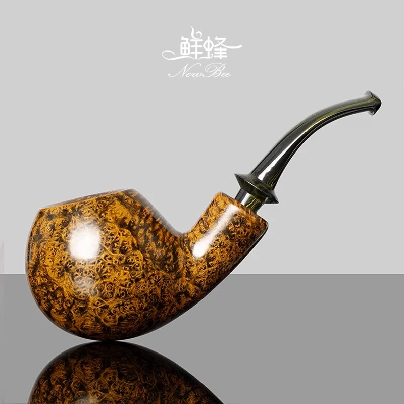 JIBILL石楠木烟斗经典大苹果军插坎伯兰烟嘴实木烟具配件