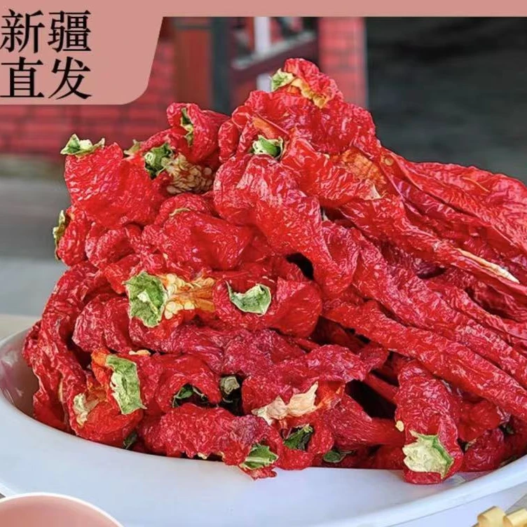 新疆2024年博湖焉耆肉辣皮子微辣香甜包邮新货精选美味皮薄肉厚