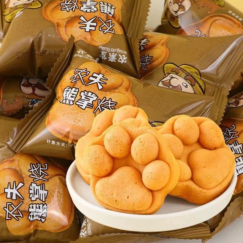 熊爪蛋糕儿童零食面包早餐整箱烘焙糕点休闲零食小吃鸡蛋含量35%