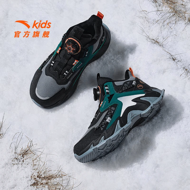 【东北抗寒】安踏童鞋男女童鞋户外系列加厚保暖雪地棉鞋A12446916