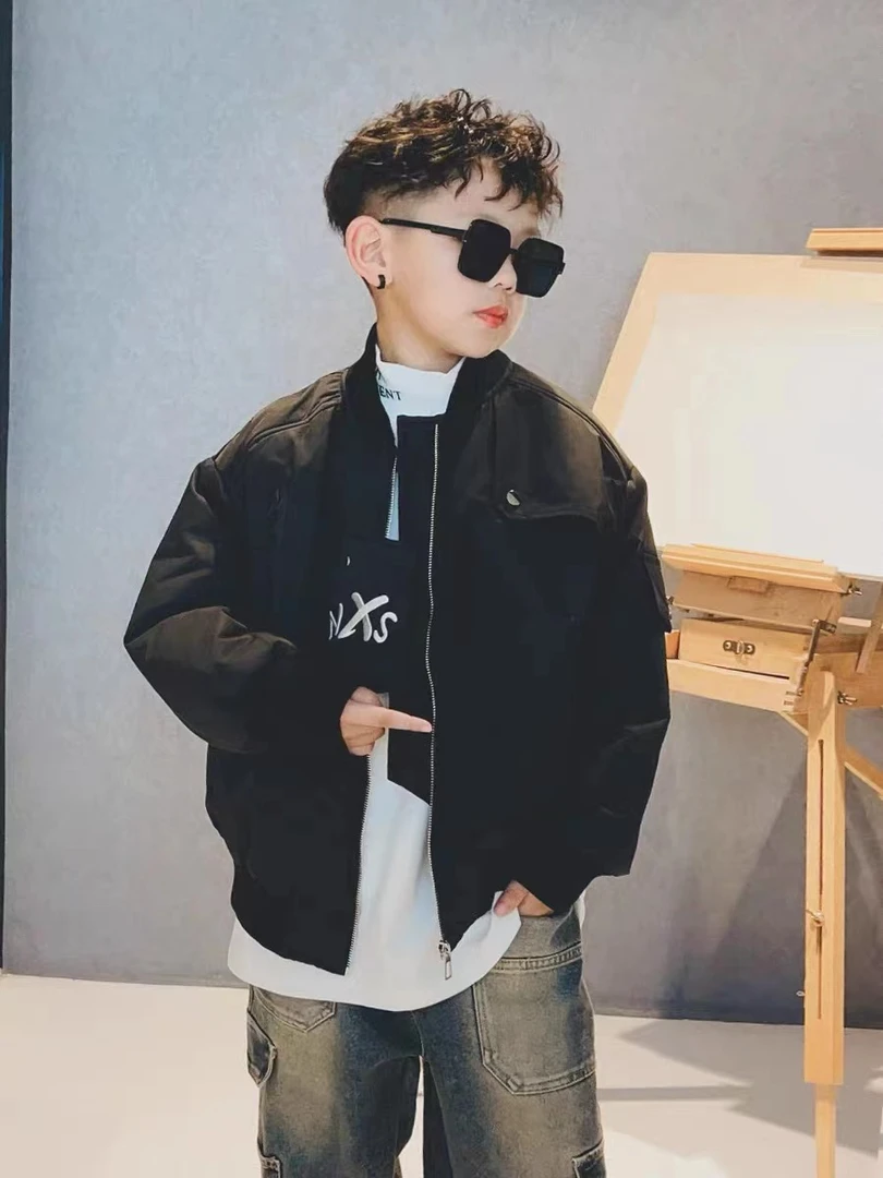 （大宝童装）2100款.韩版儿童重工加厚棉服洋气