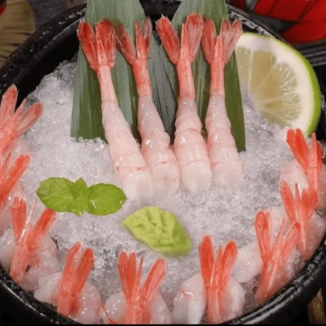 刺身凤尾甜虾一包30粒（送料包）