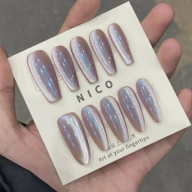 【水水2.0】NICO设计穿戴甲 纯手工穿戴甲 高端穿戴美甲