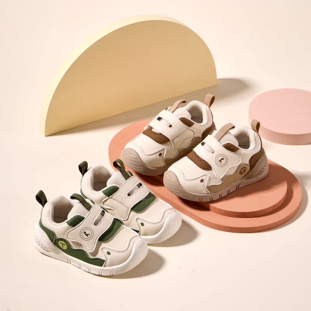 童泰童鞋学步鞋软底机能宝宝儿童学步鞋皮面夏季步前鞋T3331-13