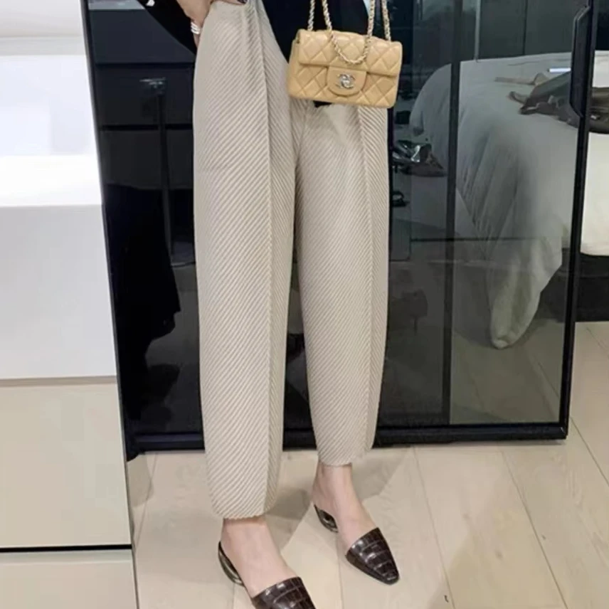 【（F101-F200）胖哥粉丝专享】2025新款三宅褶皱上衣连衣裙套装裤子