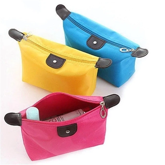 化妆包女便携大容量防水2023新款网红旅行纯色洗漱包化妆品收纳包