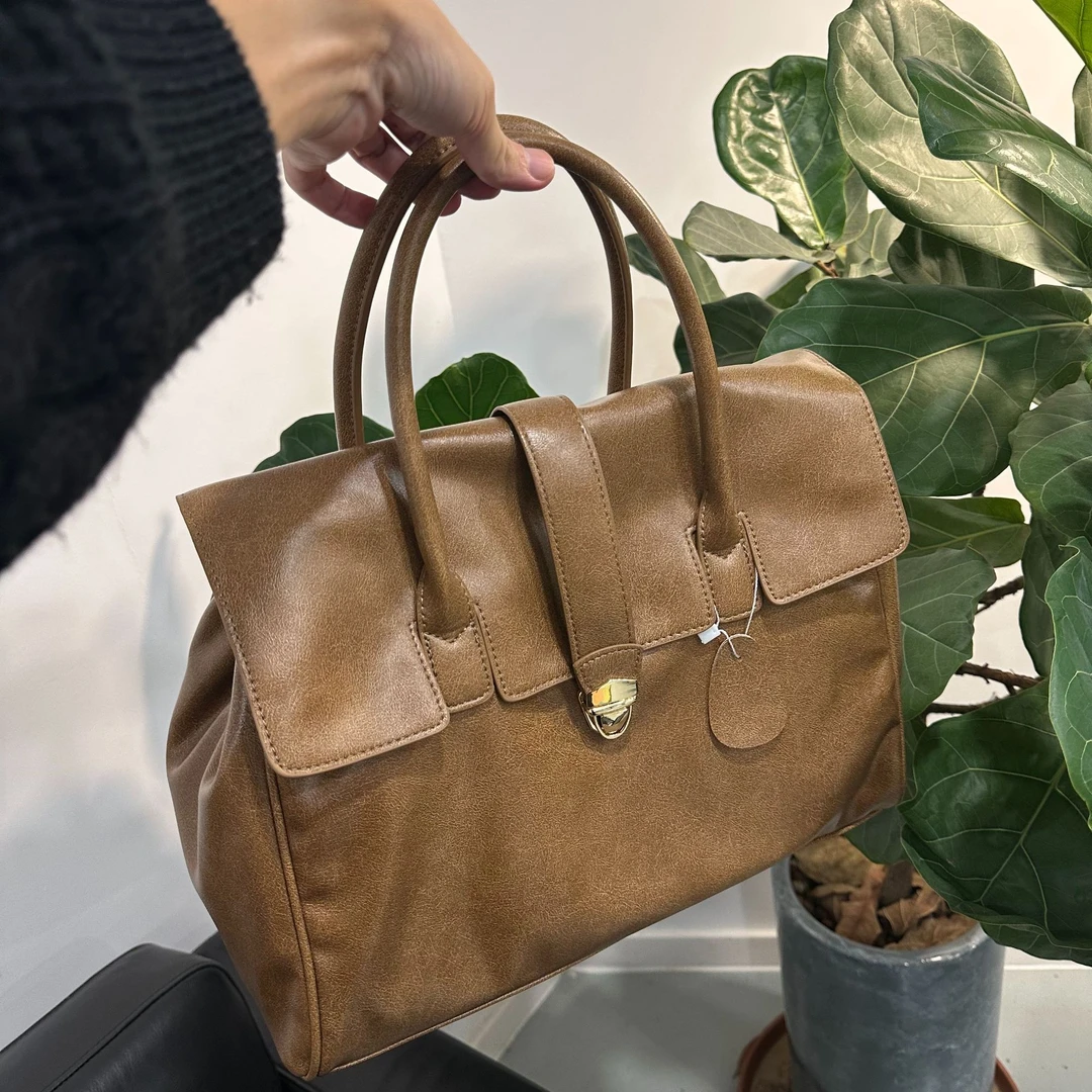 2024秋冬上新时尚百搭气质手提大包