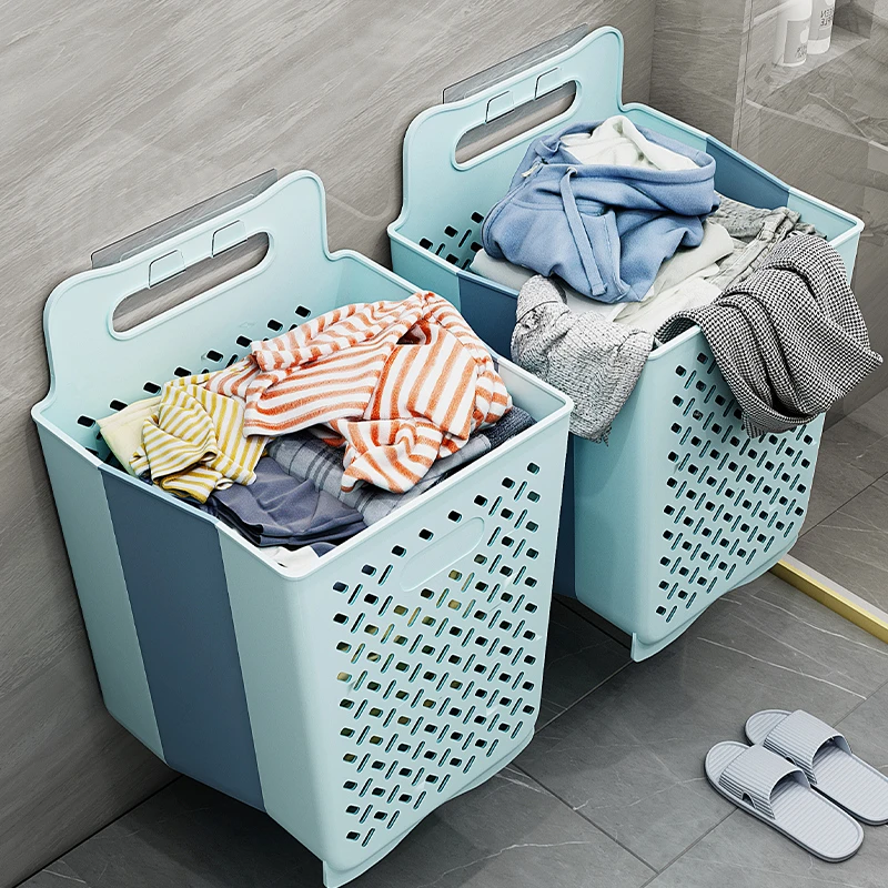 脏衣篓放脏衣服收纳筐桶家用壁挂洗衣篮子可折叠卫生间浴室脏衣篮