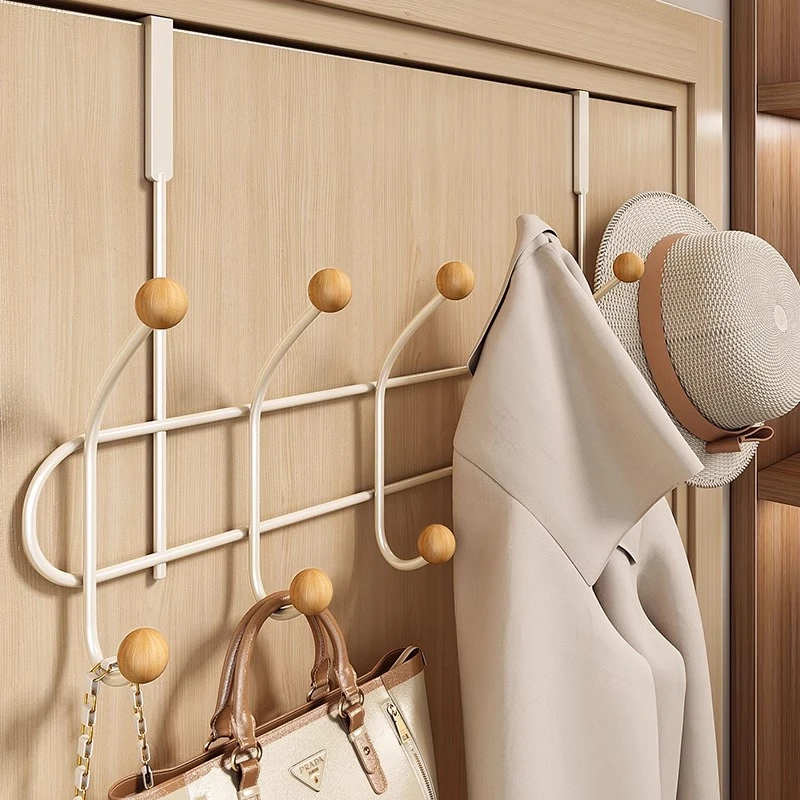 优勤门后挂钩强力承重挂衣钩免打孔挂衣架壁挂墙上帽子钥匙收纳架