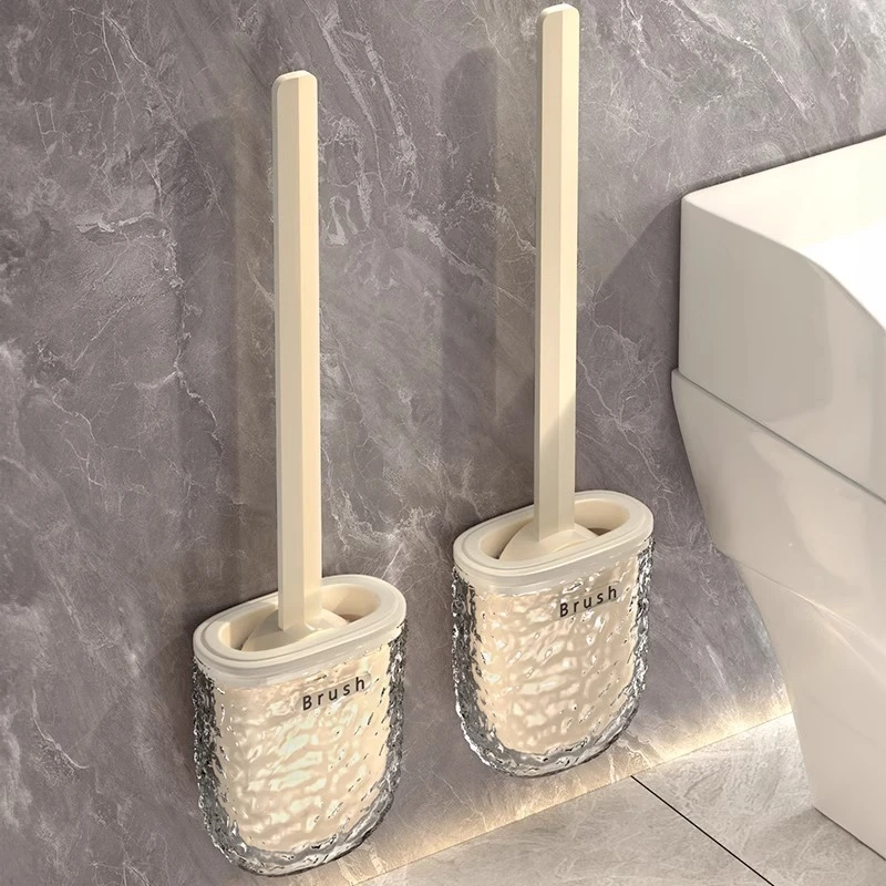 硅胶马桶刷家用无死角2024免打孔卫生间洁厕刷洗厕所刷子神器