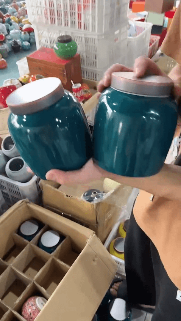 【闪购商品】罐陶瓷茶叶罐储物罐！！