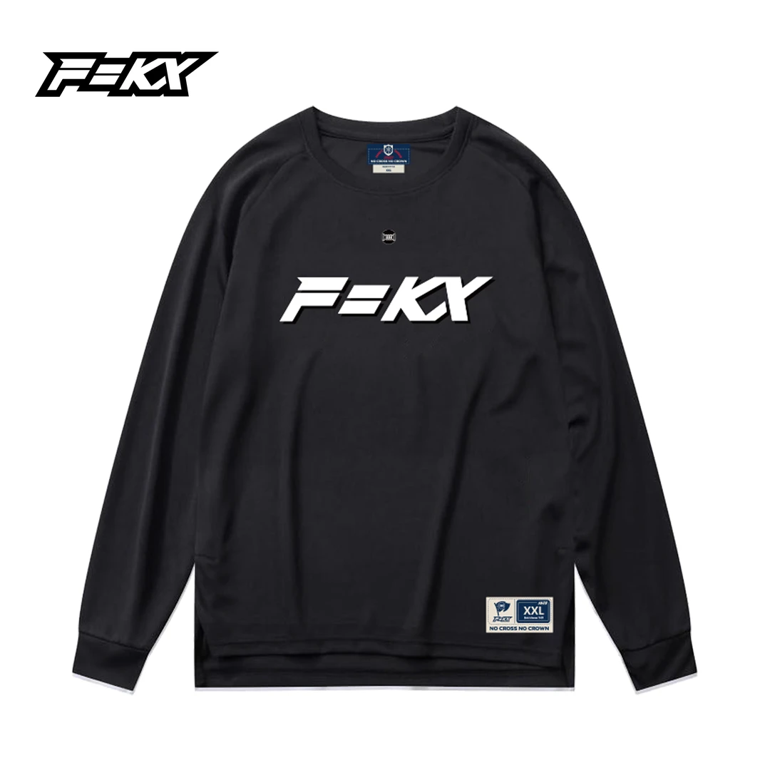 F=KX 陈登星同款纯色运动长袖薄款T恤男速干排汗篮球投篮健身衣