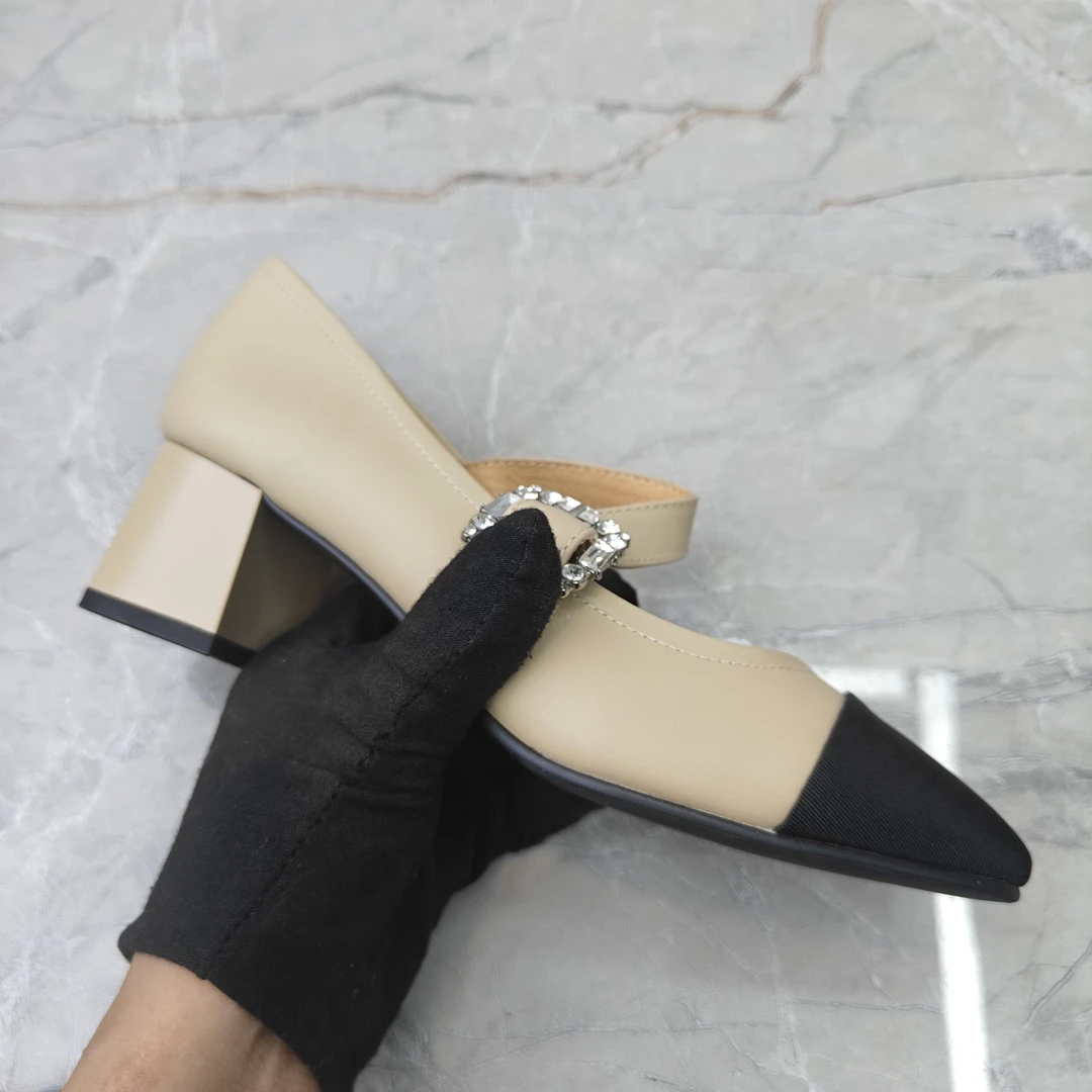 粗跟单鞋女623 -63