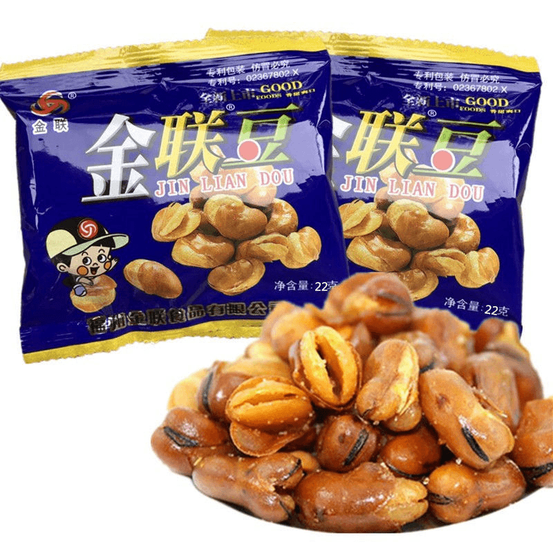 蚕豆炒货咸香炒豆金联蚕豆8090后怀旧零食油炸零食解馋办公室零食