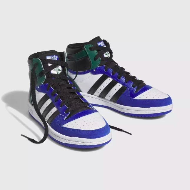 Adidas阿迪达斯DROP三叶草男中帮经典耐磨防滑运动板鞋IG4796