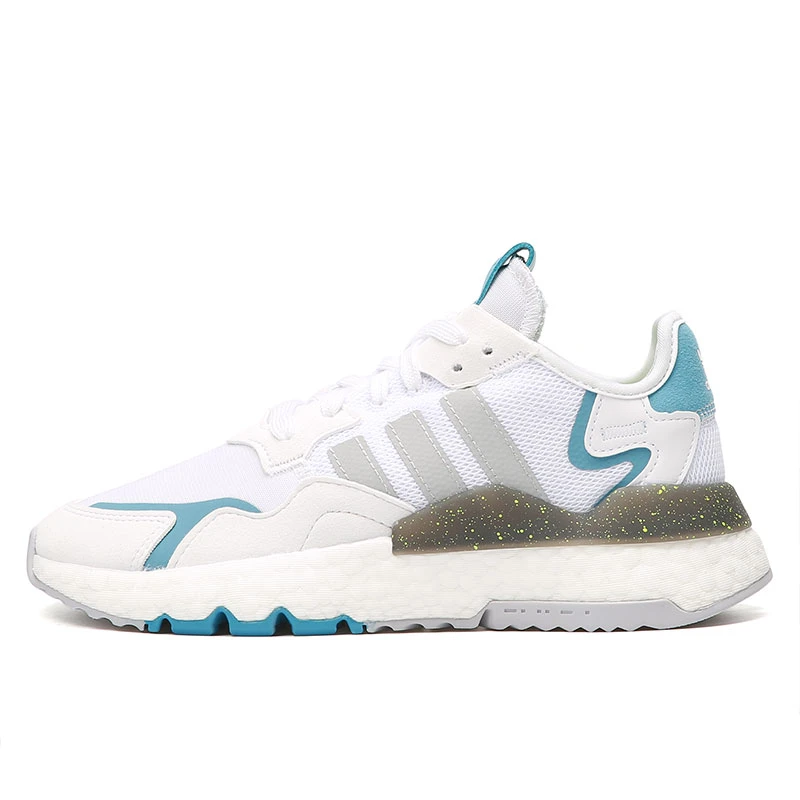 Adidas/阿迪达斯三叶草夜行者BOOST女子低帮跑鞋透气运动鞋FX6904