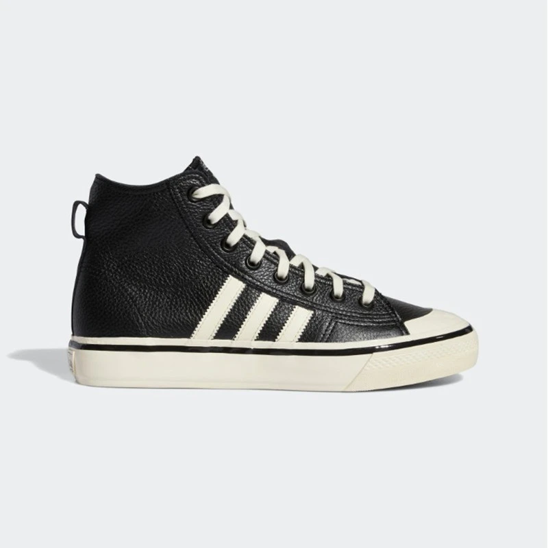 阿迪达斯男女款休闲鞋三叶草Adidas秋季高帮运动鞋GX1955时尚布鞋