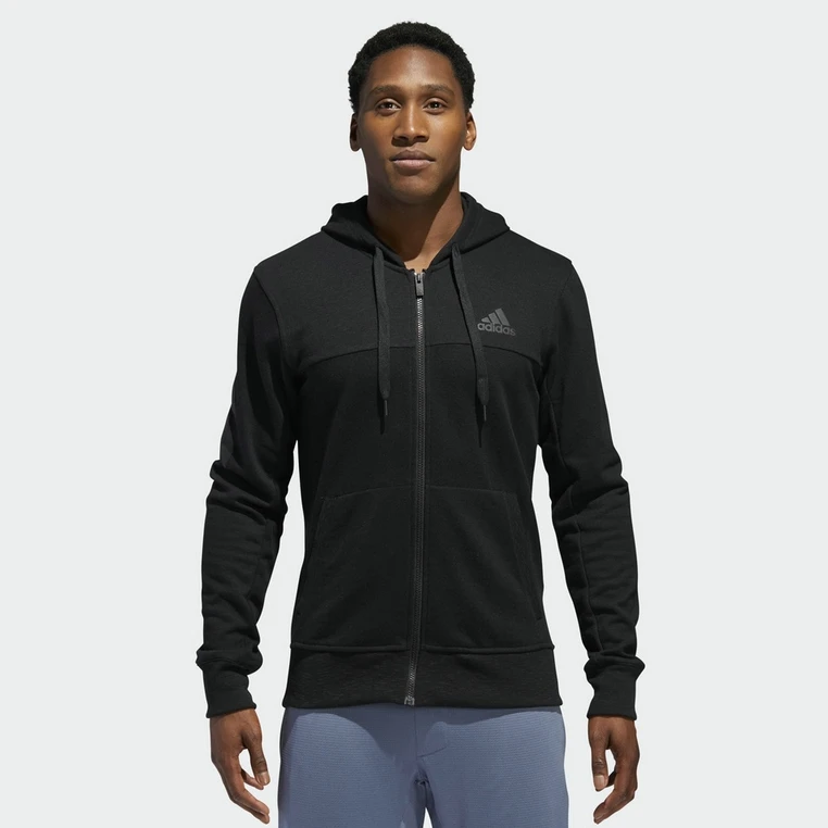 adidas阿迪达斯 男子外套篮球PCK UP FZ SHTR针织外套CW9657