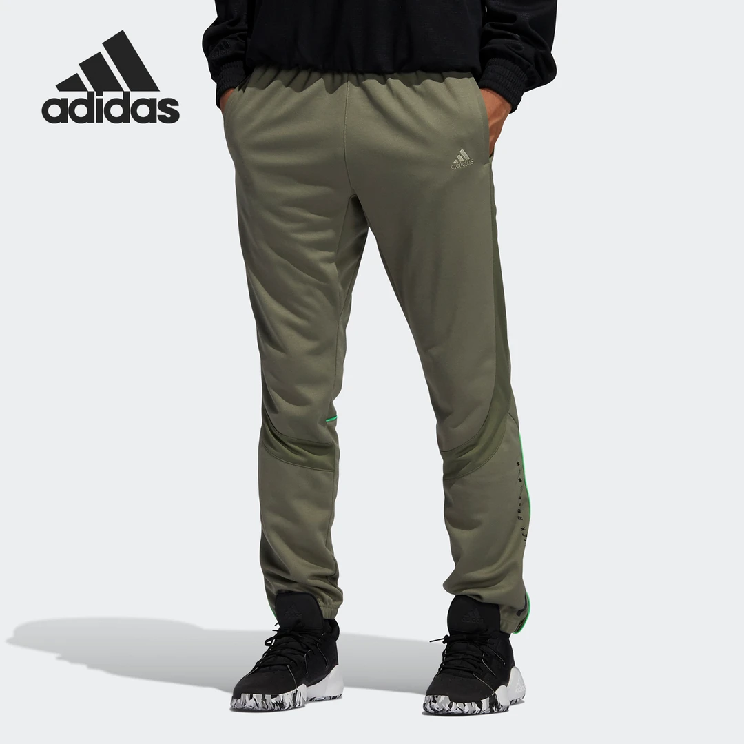 Adidas/阿迪达斯 ROSE 罗斯男子篮球宽松运动长裤 GE2937男款户外