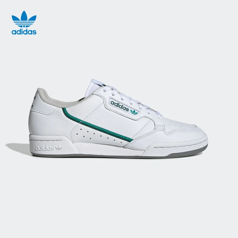阿迪达斯adidas三叶草CONTINENTAL 80男女经典运动鞋小白鞋EF5990