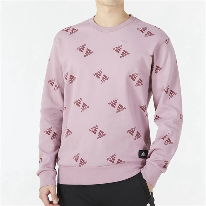 Adidas/阿迪达斯春季经典简约男子运动圆领卫衣套头衫HE7449长袖