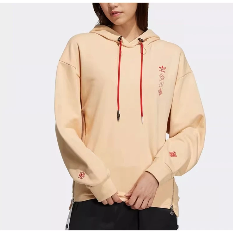 Adidas/阿迪达斯三叶草春季款女时尚休闲舒适潮流卫衣HD0335